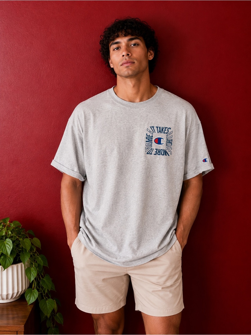 Champion Graphic Tee - Medium